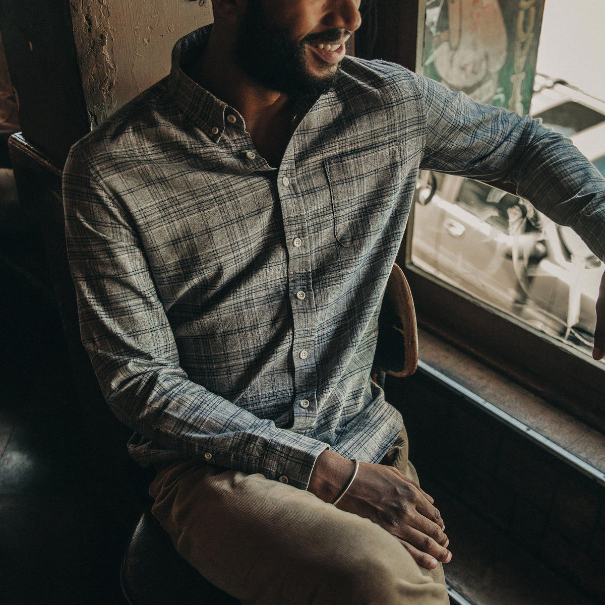 The Jack in Slate Plaid