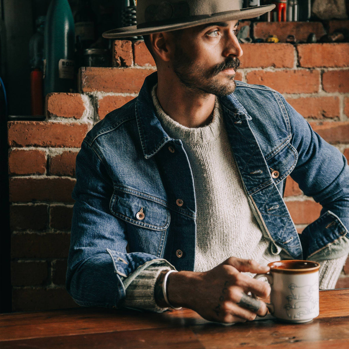 The Long Haul Jacket in 18-Month Wash Organic Selvage