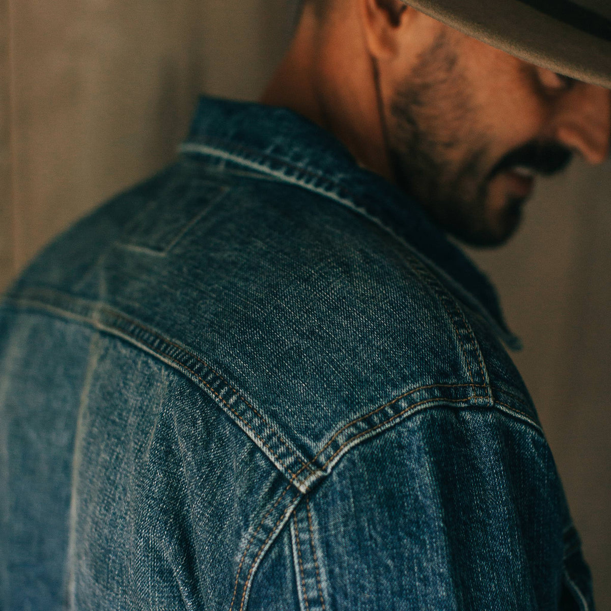 The Long Haul Jacket in 18-Month Wash Organic Selvage