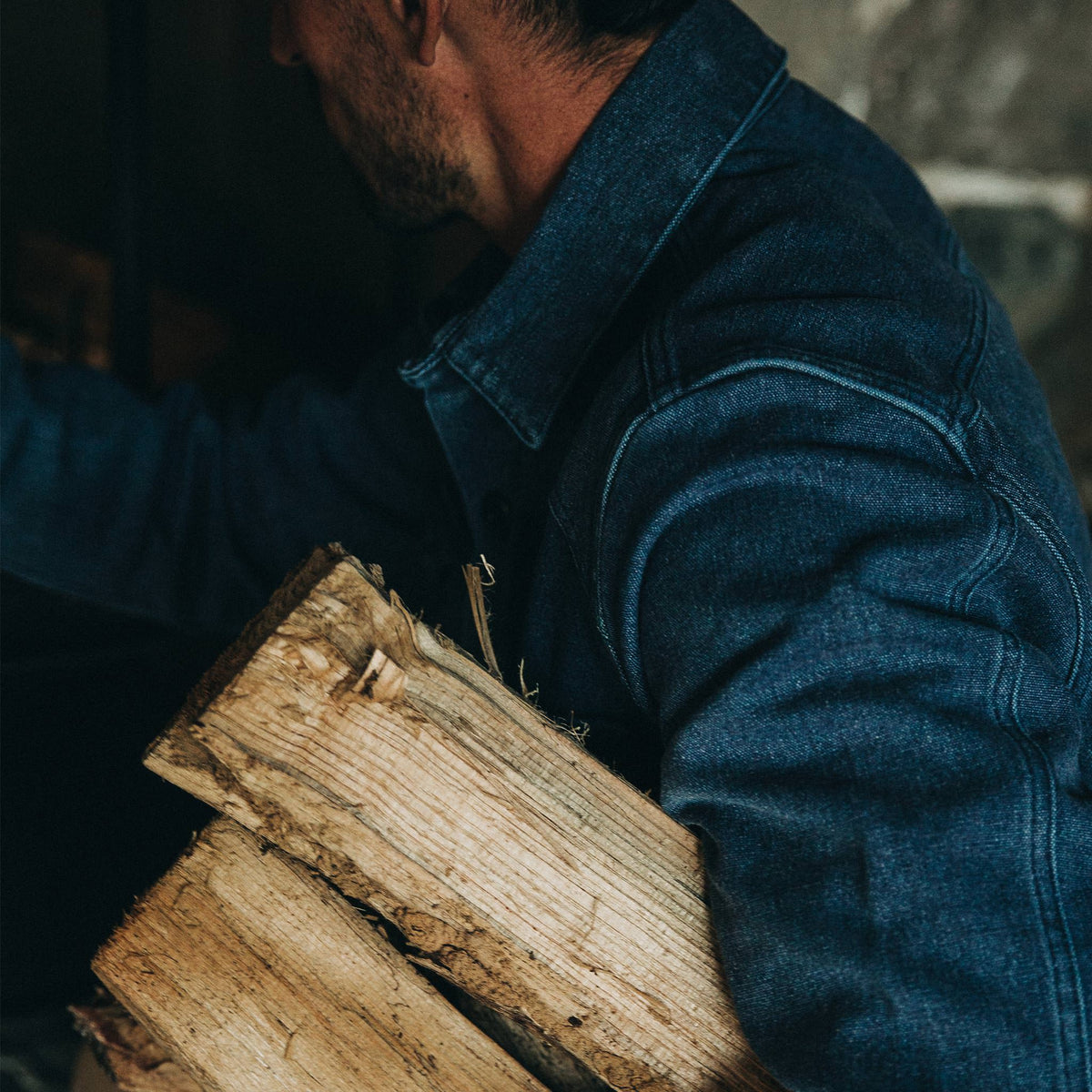 The Shop Shirt in Indigo Boss Duck
