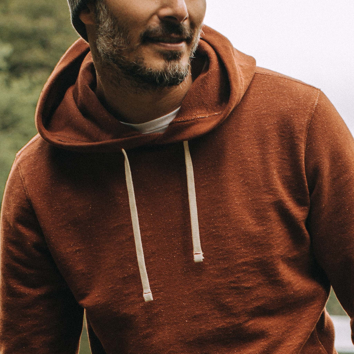 The Fillmore Hoodie in Copper Terry