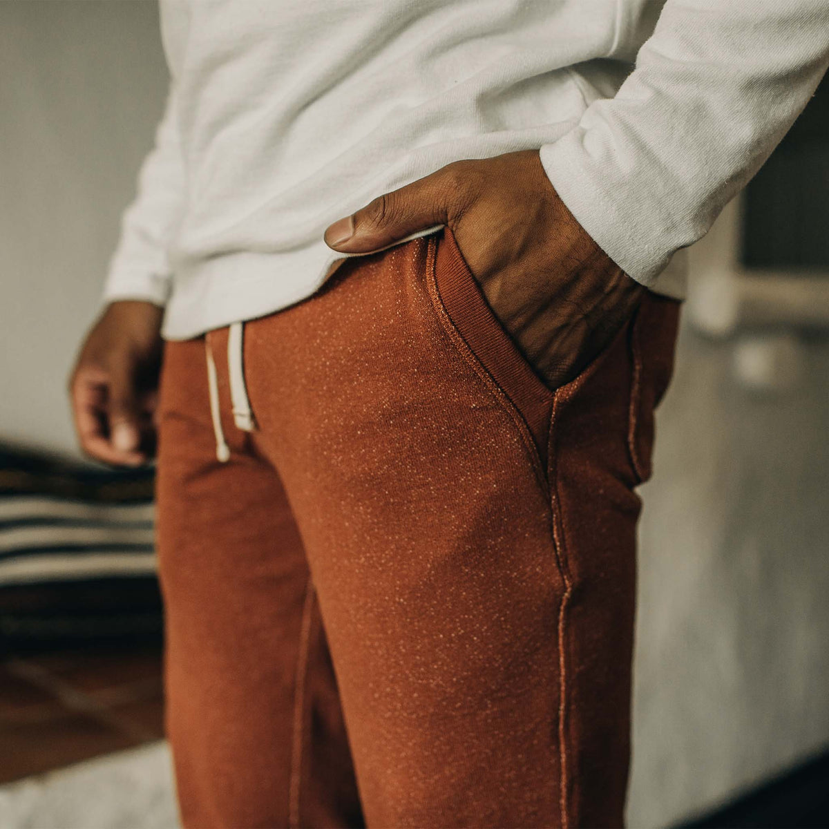 The Fillmore Pant in Copper Terry