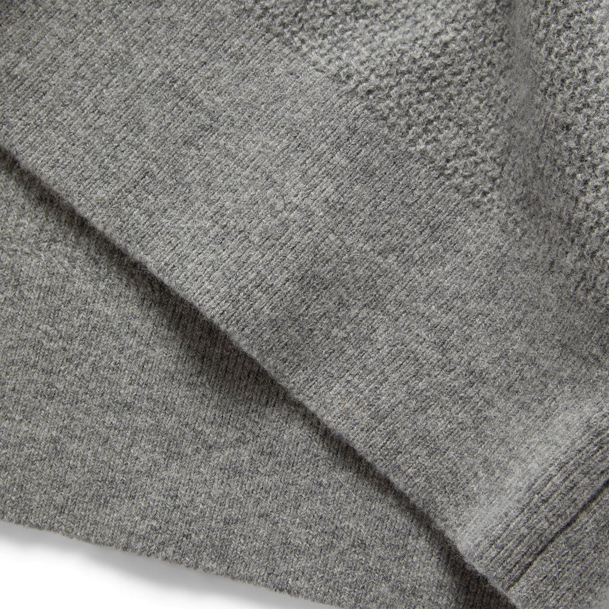 The Hudson Sweater in Heather Grey