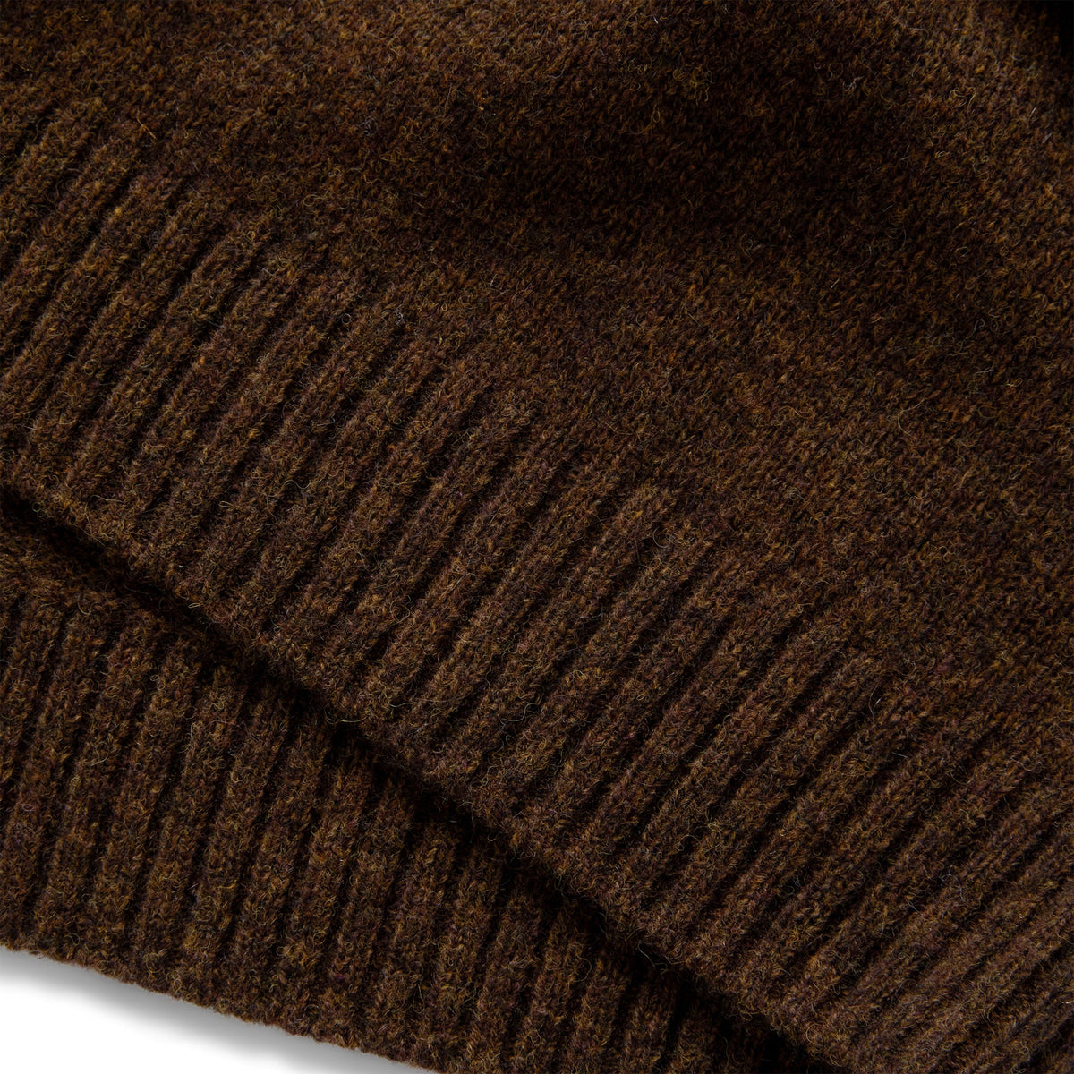 The Lodge Sweater in Coffee