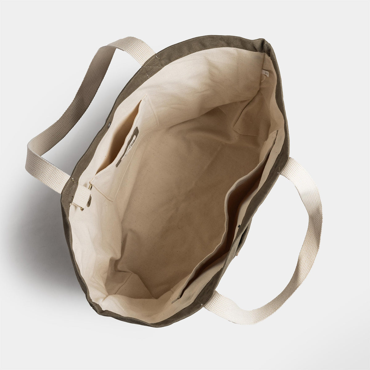 The Market Tote in Stone Boss Duck