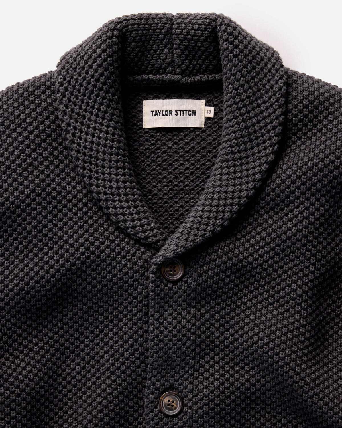 The Crawford Sweater in Charcoal