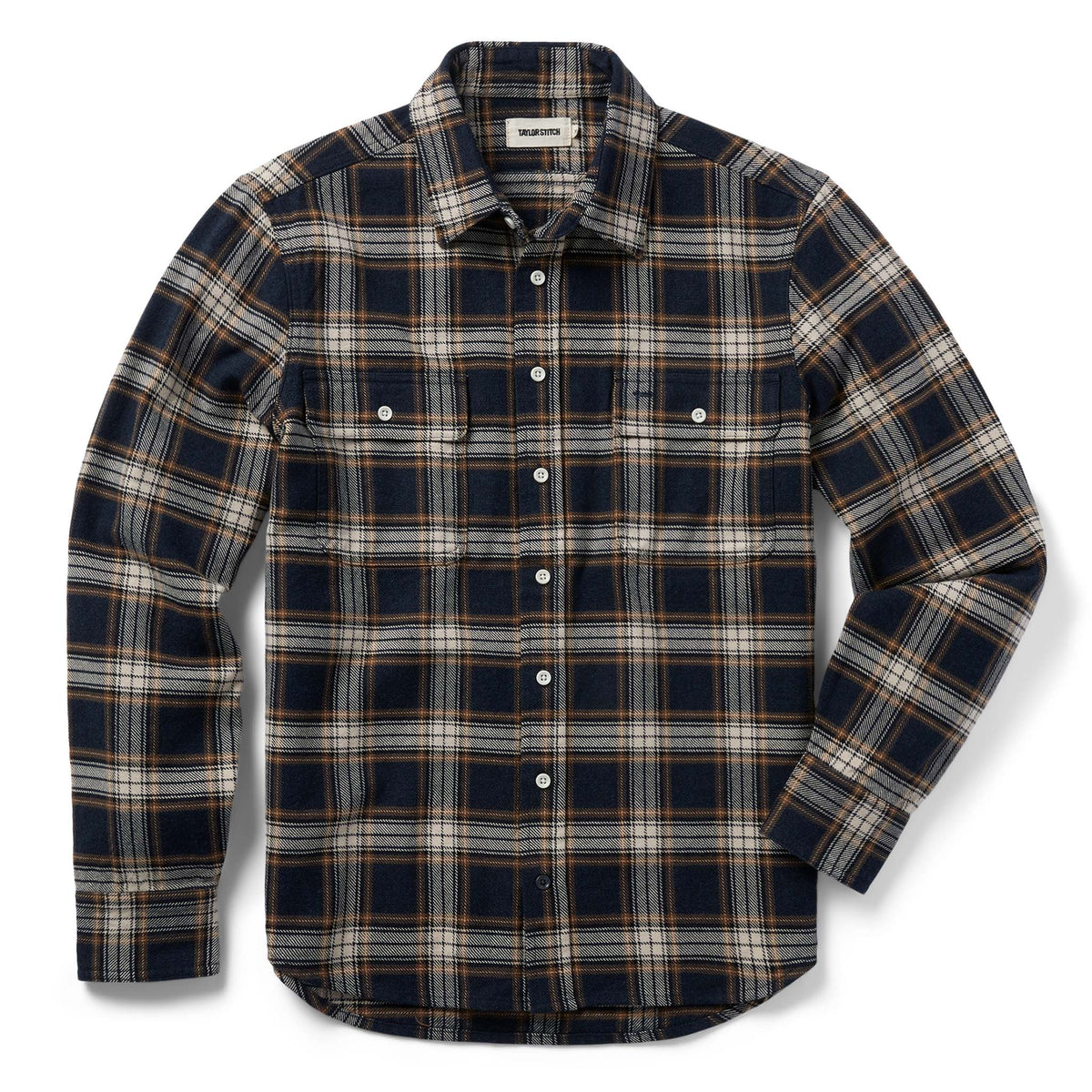The Ledge Shirt in Admiral Plaid