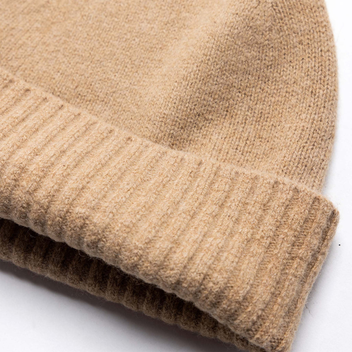 The Lodge Beanie in Camel