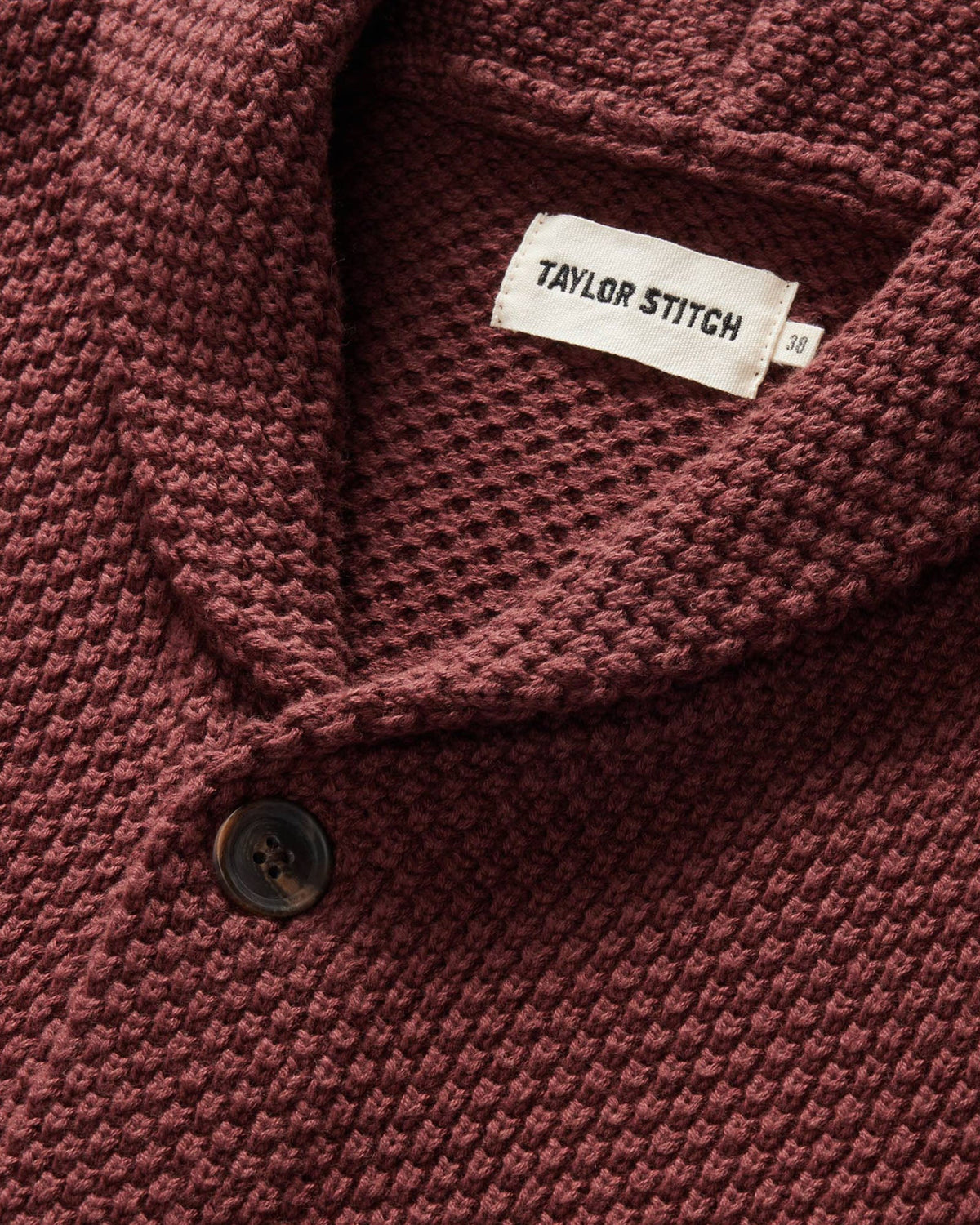 The Crawford Sweater in Black Cherry