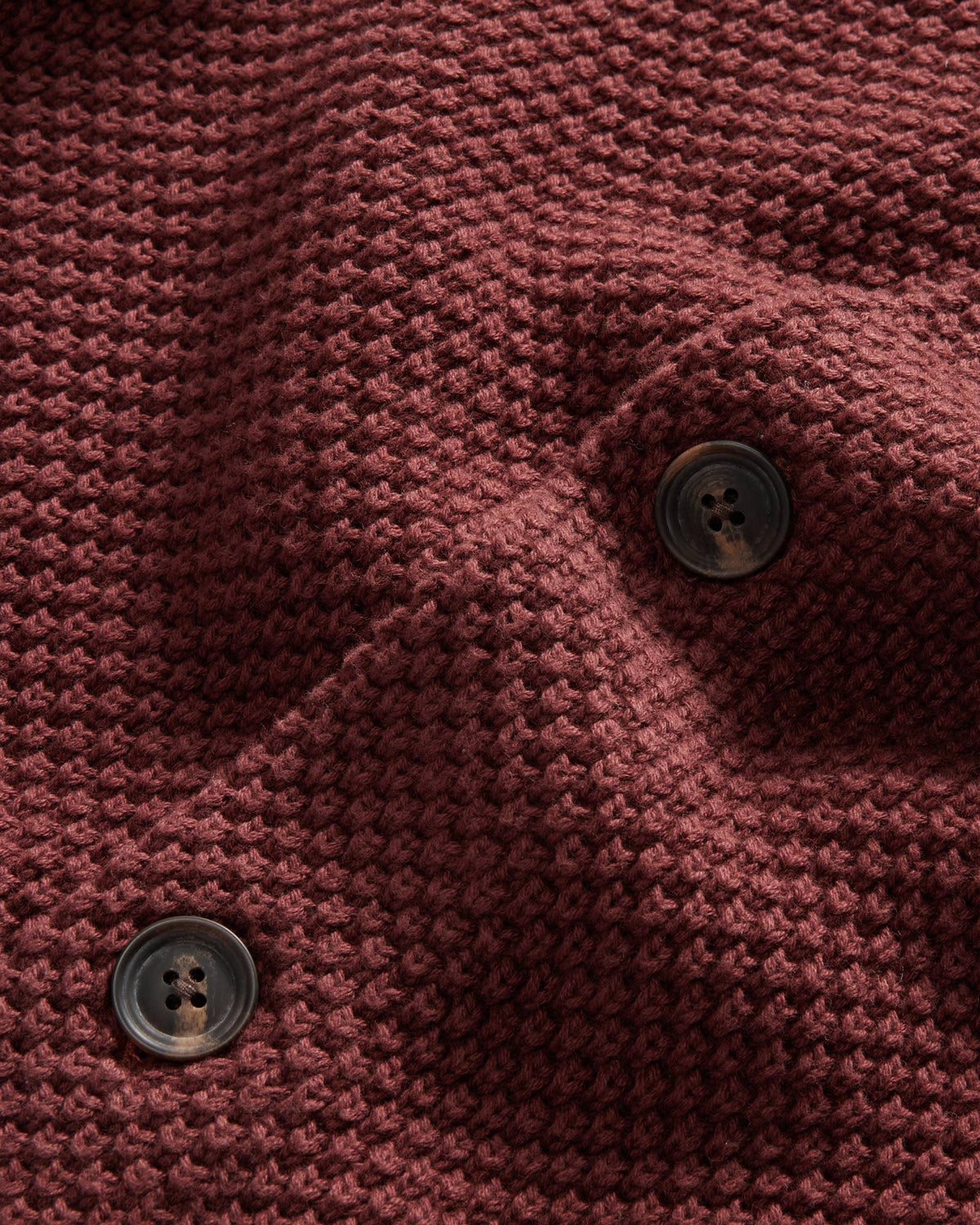The Crawford Sweater in Black Cherry