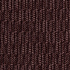 The Organic Cotton Short Sleeve Crew in Burgundy Waffle
