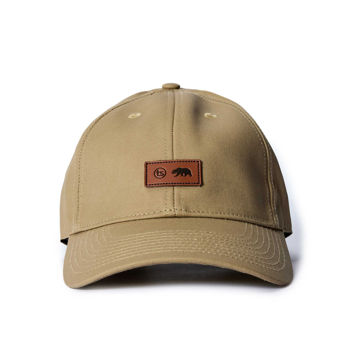 The Pathfinder Cap in Khaki Dry Wax