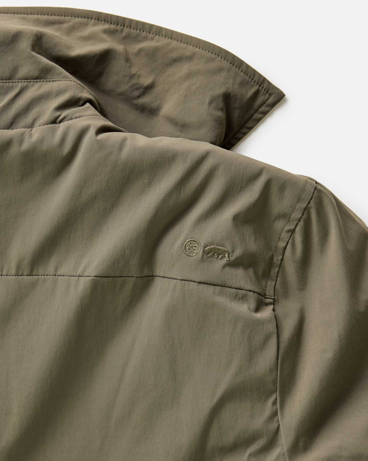 The Ridgeline Overshirt in Fatigue Olive