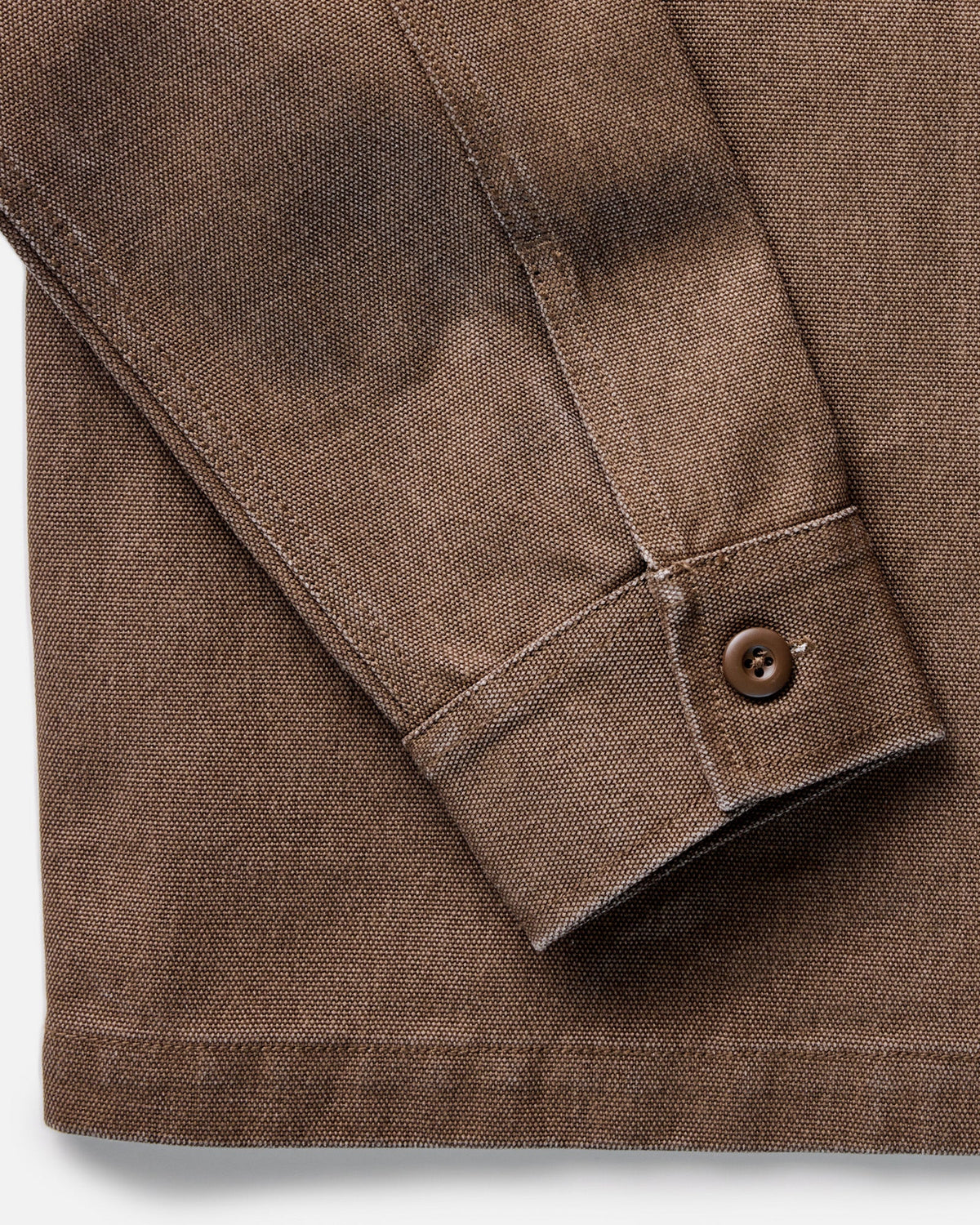 The Shop Shirt in Aged Penny Chipped Canvas