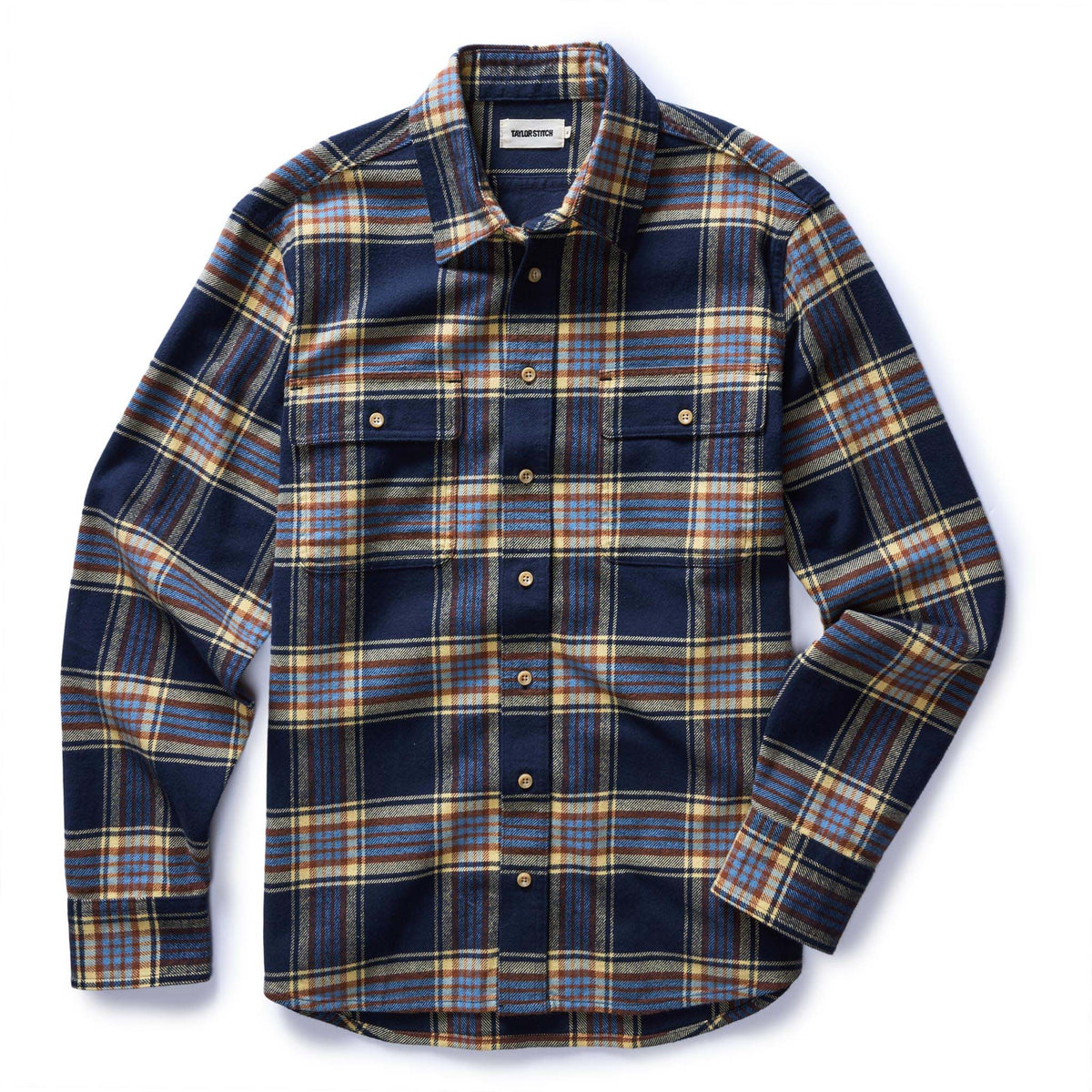 The Ledge Shirt in River Plaid
