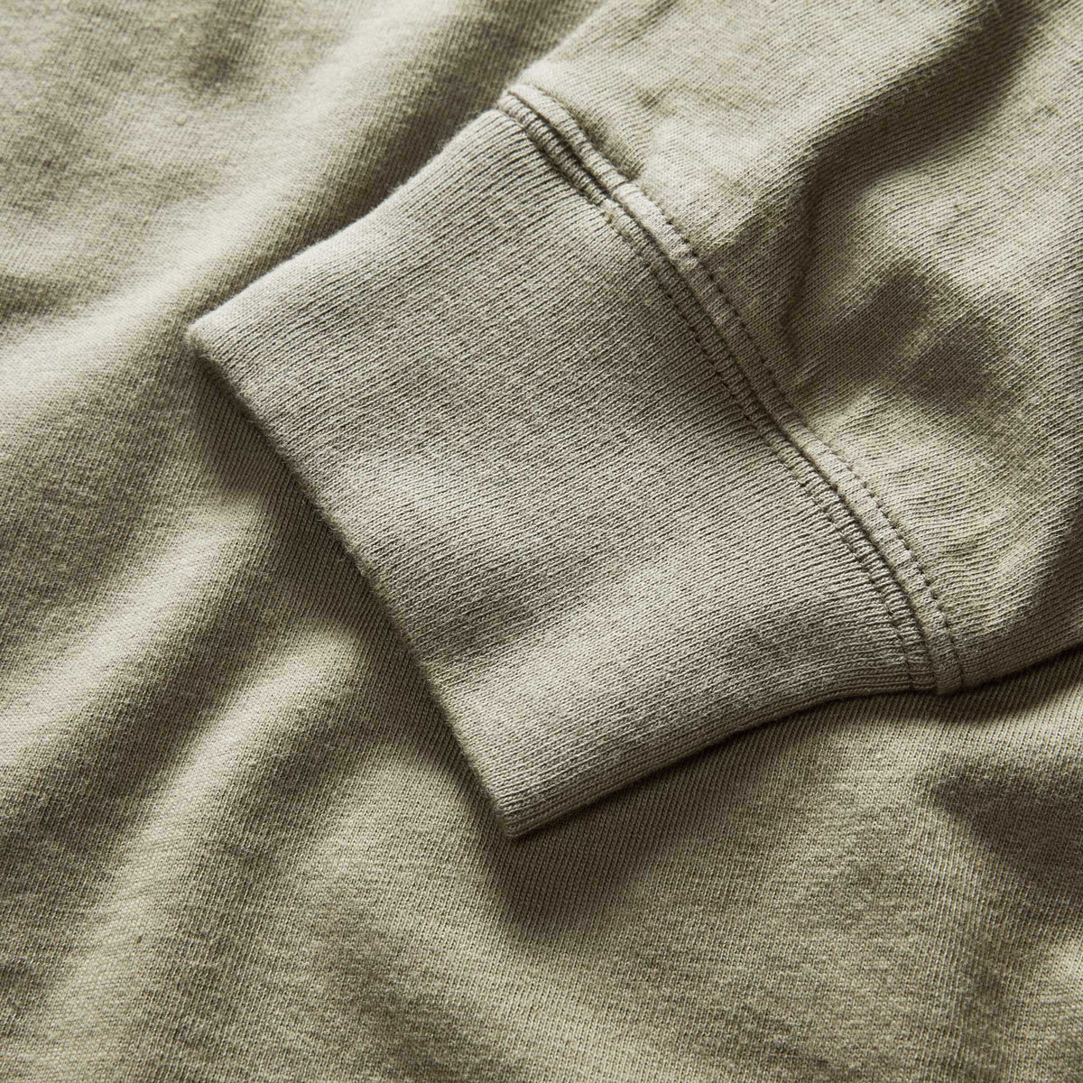The Organic Cotton Henley in Sage