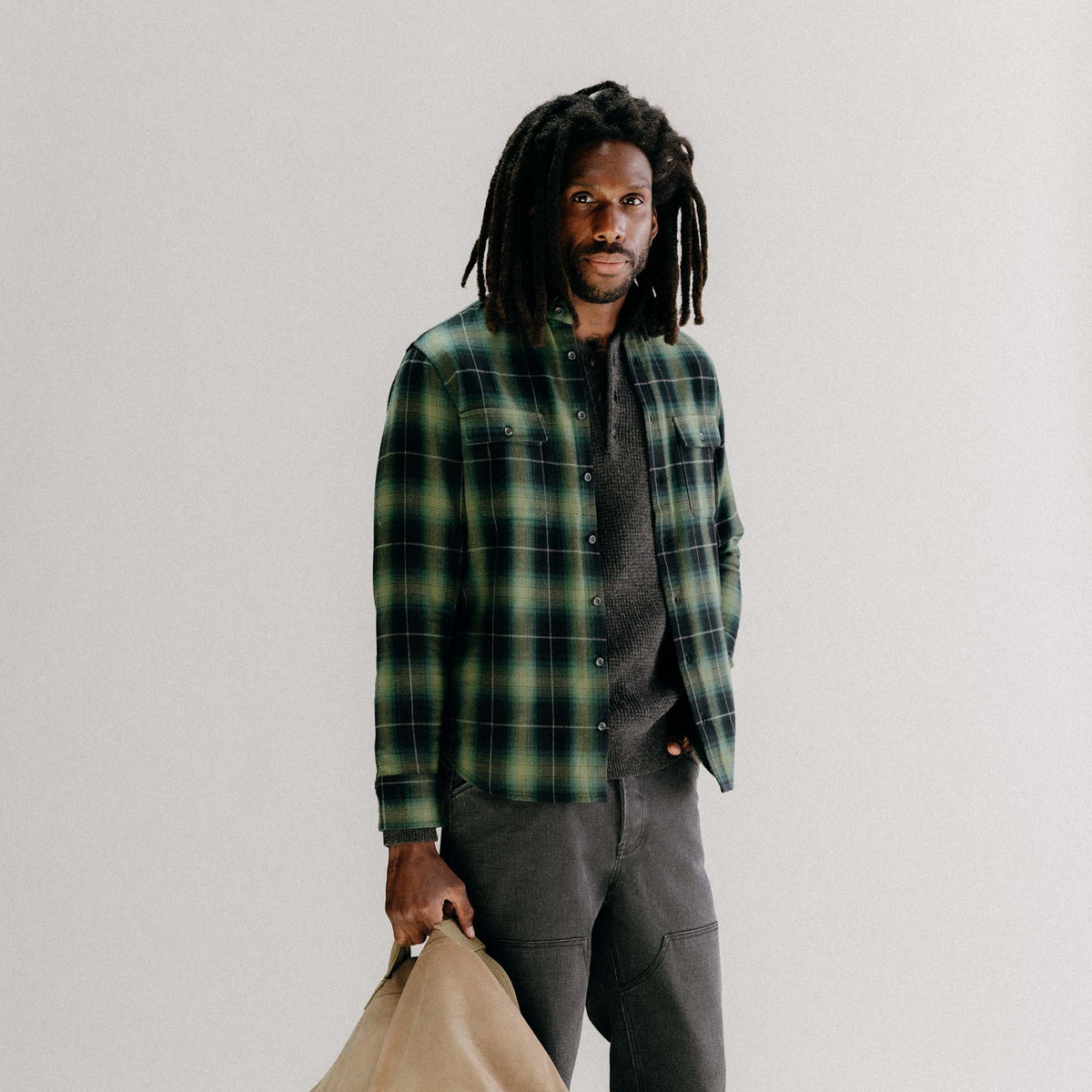The Yosemite Shirt in Twilight Plaid