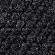 The Fisherman Shawl Cardigan in Heather Coal Merino