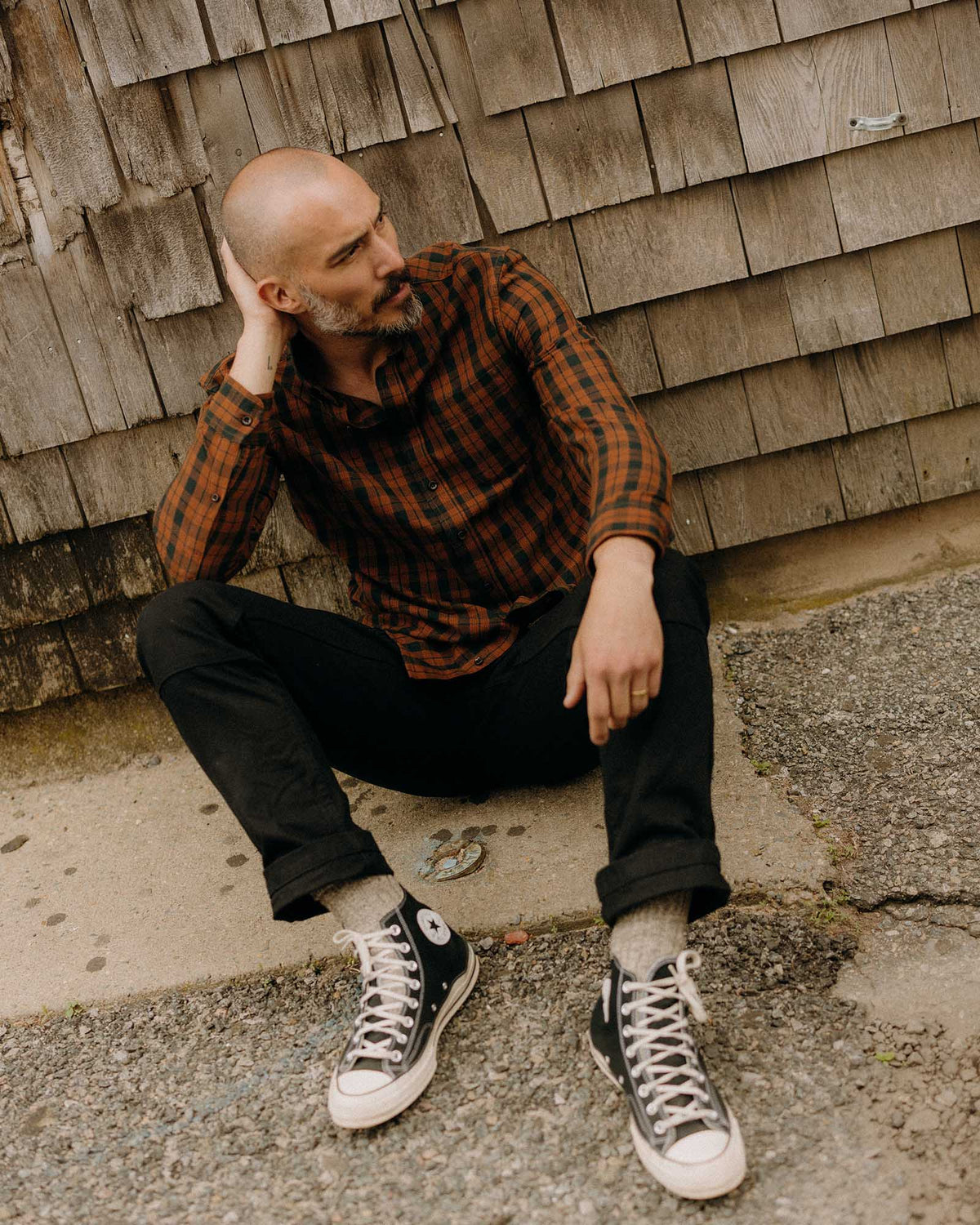 The Jack in Autumn Pine Plaid Flannel