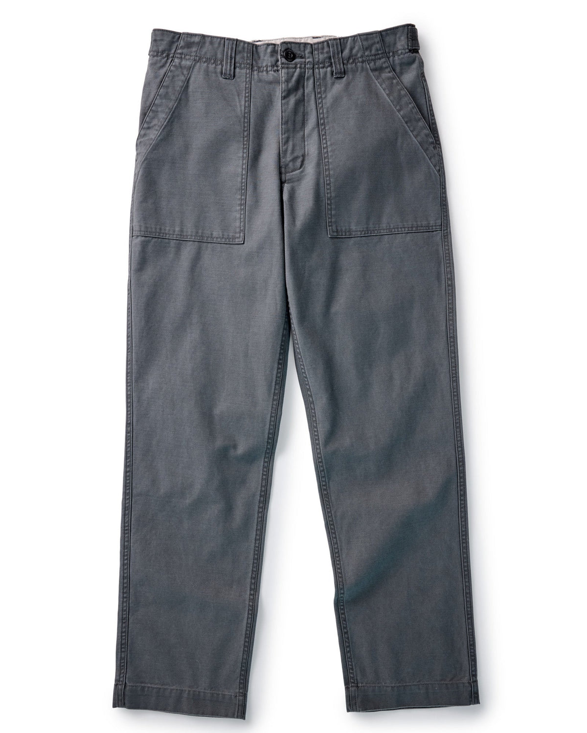 The Surplus Pant in Faded Black Reverse Sateen