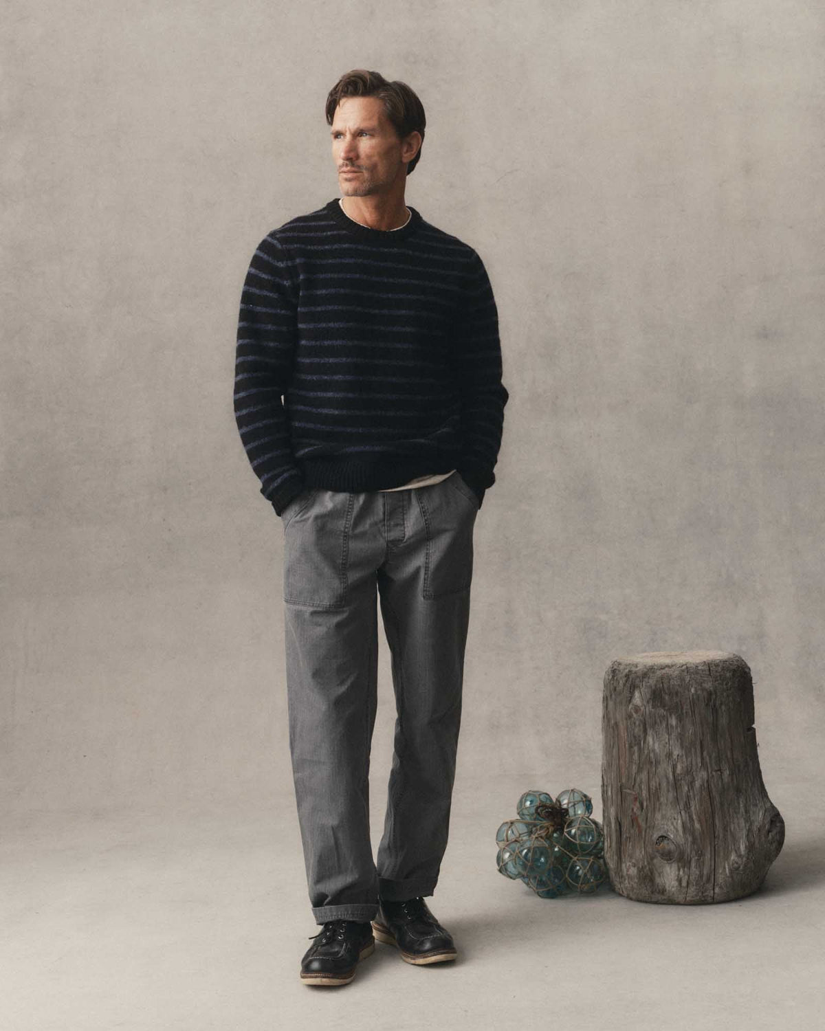 The Breakwater Pant in Dark Grey Ripstop