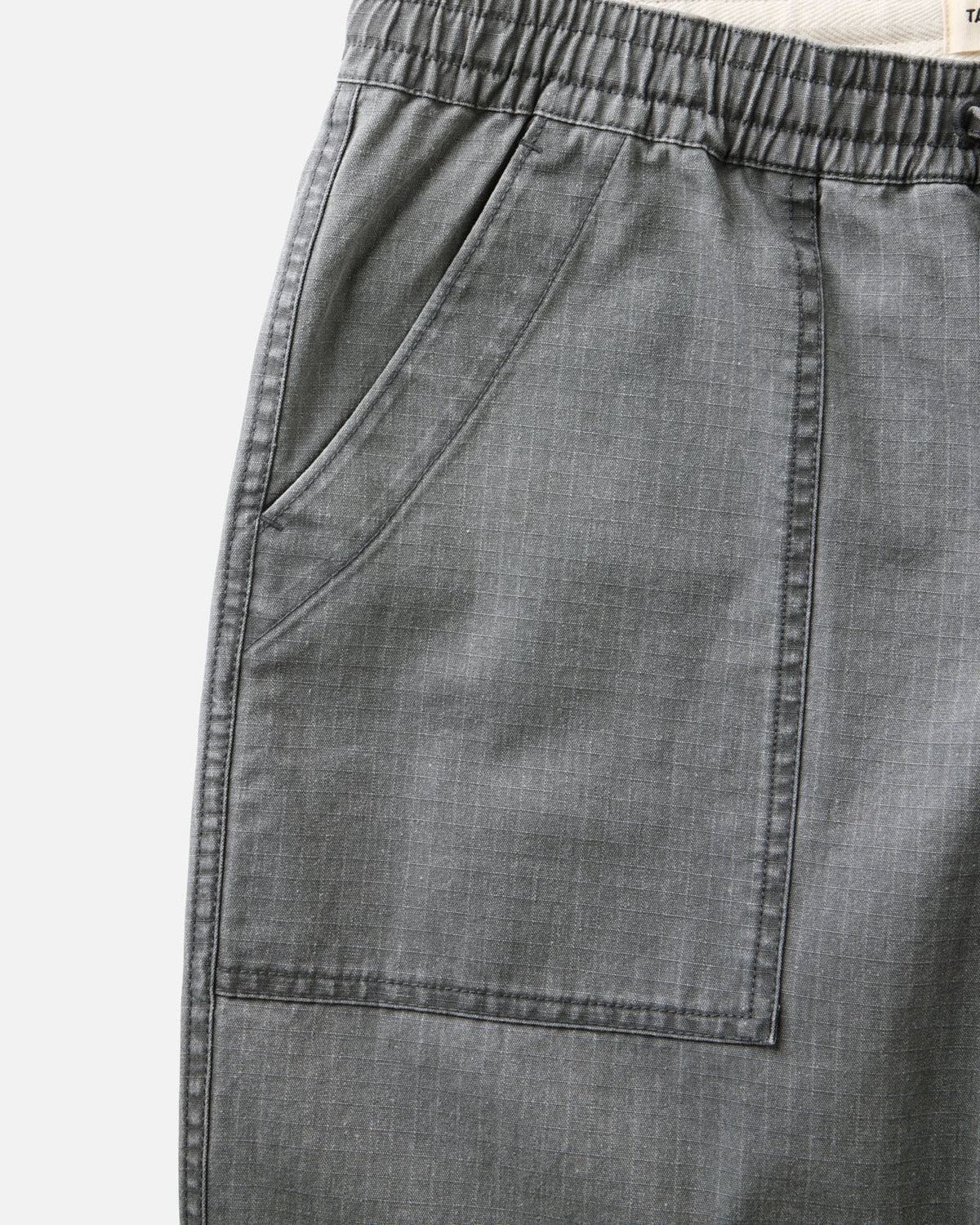 The Breakwater Pant in Dark Grey Ripstop