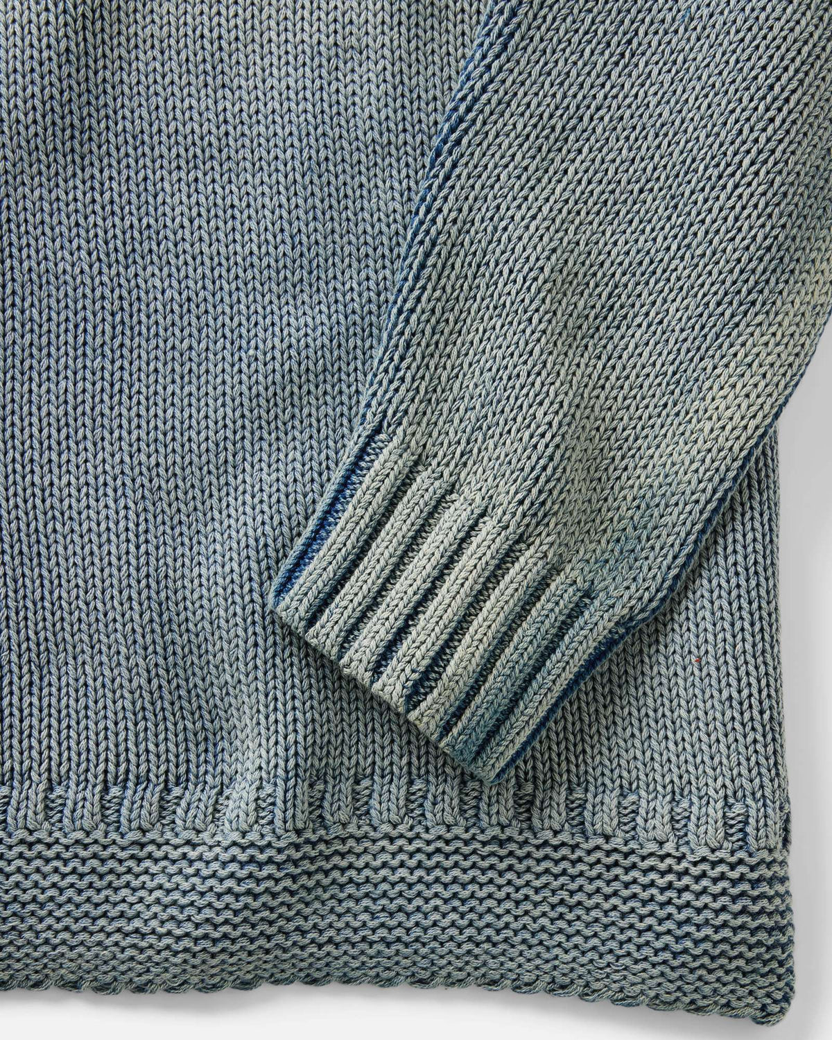 The Dory Crew Sweater in Washed Indigo