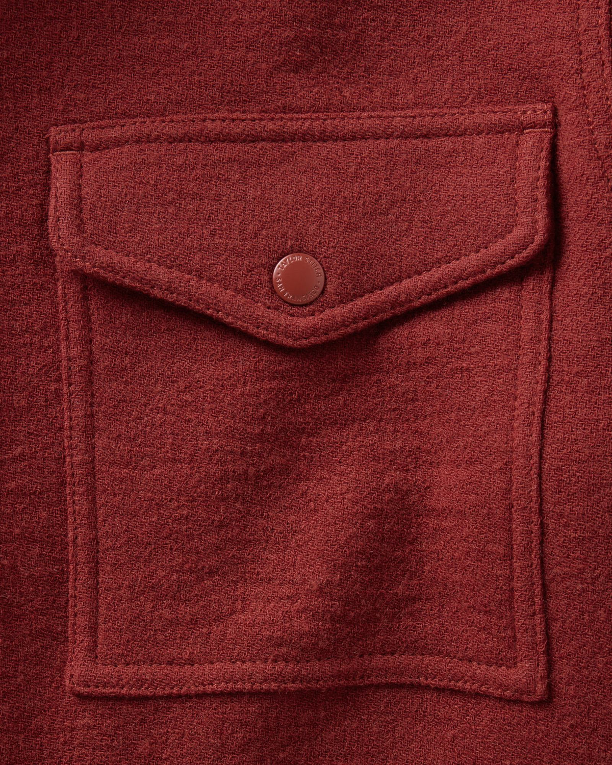The Kenne Shirt Jacket in Canyon Cotton Wool Crepe