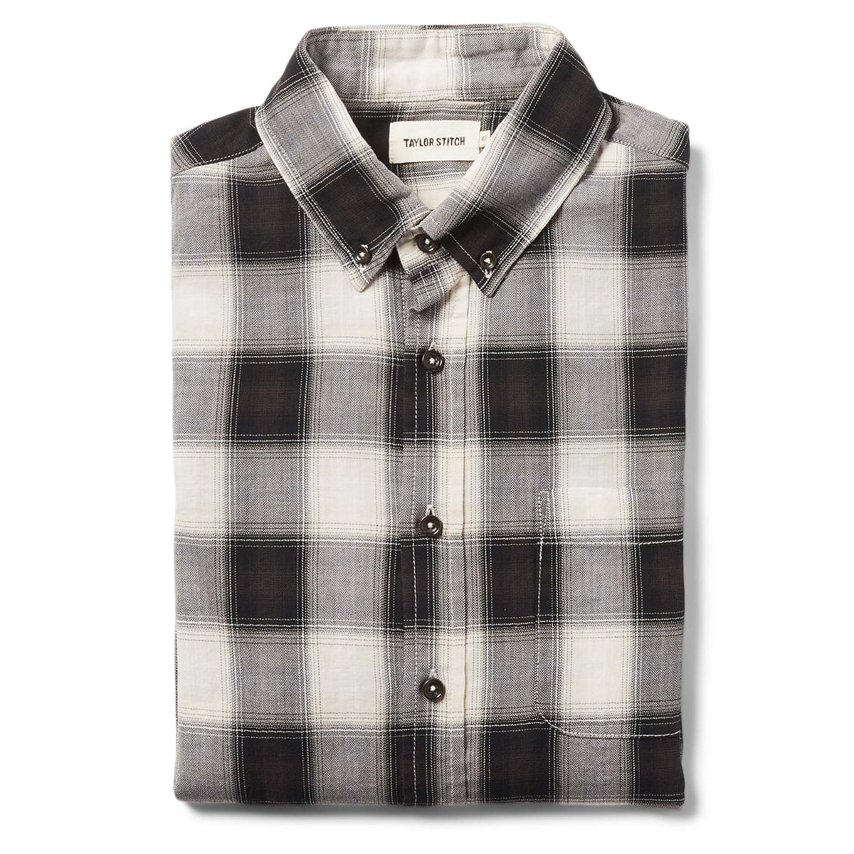 The Jack in Coal Herringbone Check