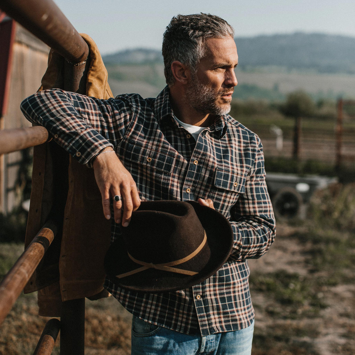 The Ledge Shirt in York Plaid