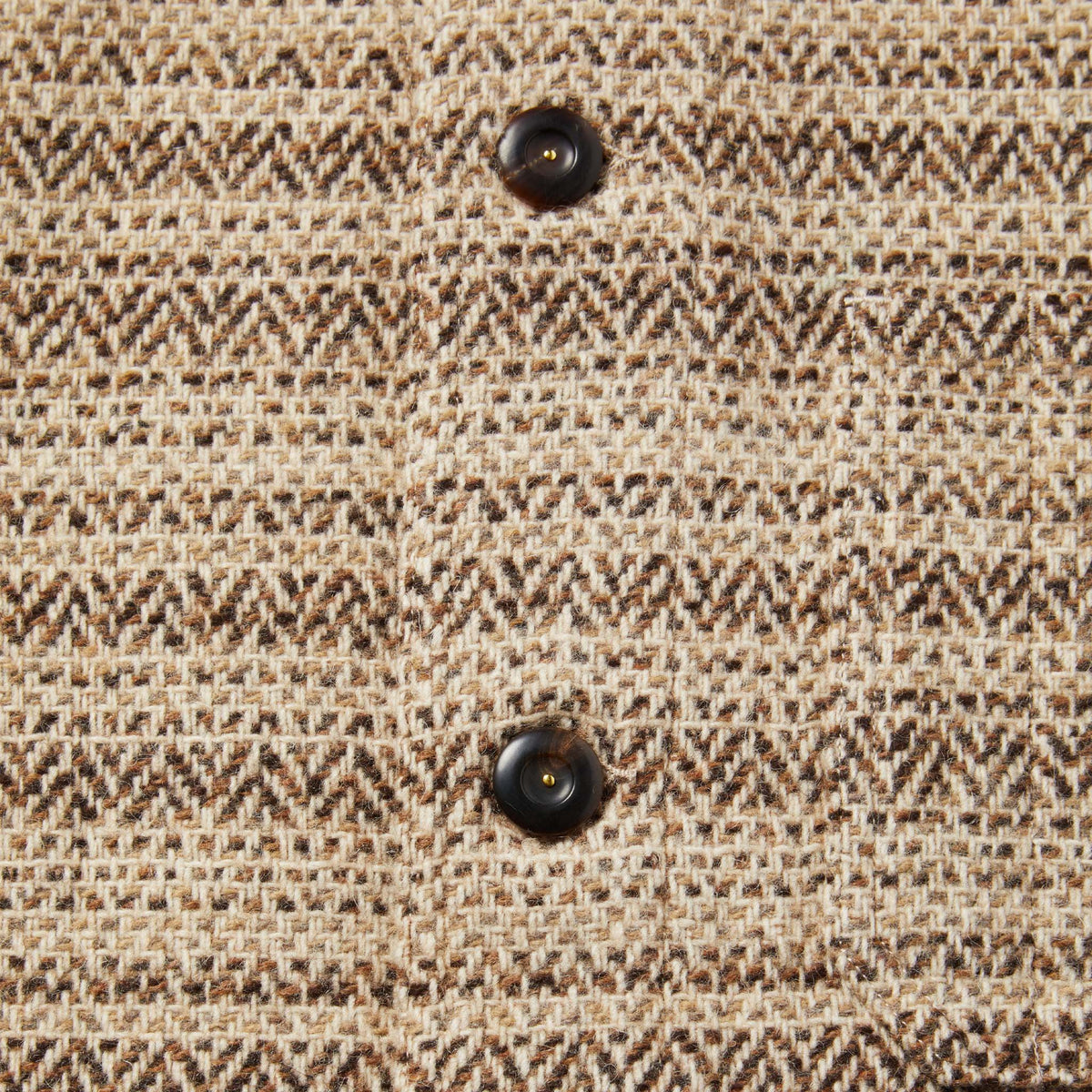 The Ojai Jacket in Espresso Herringbone Wool