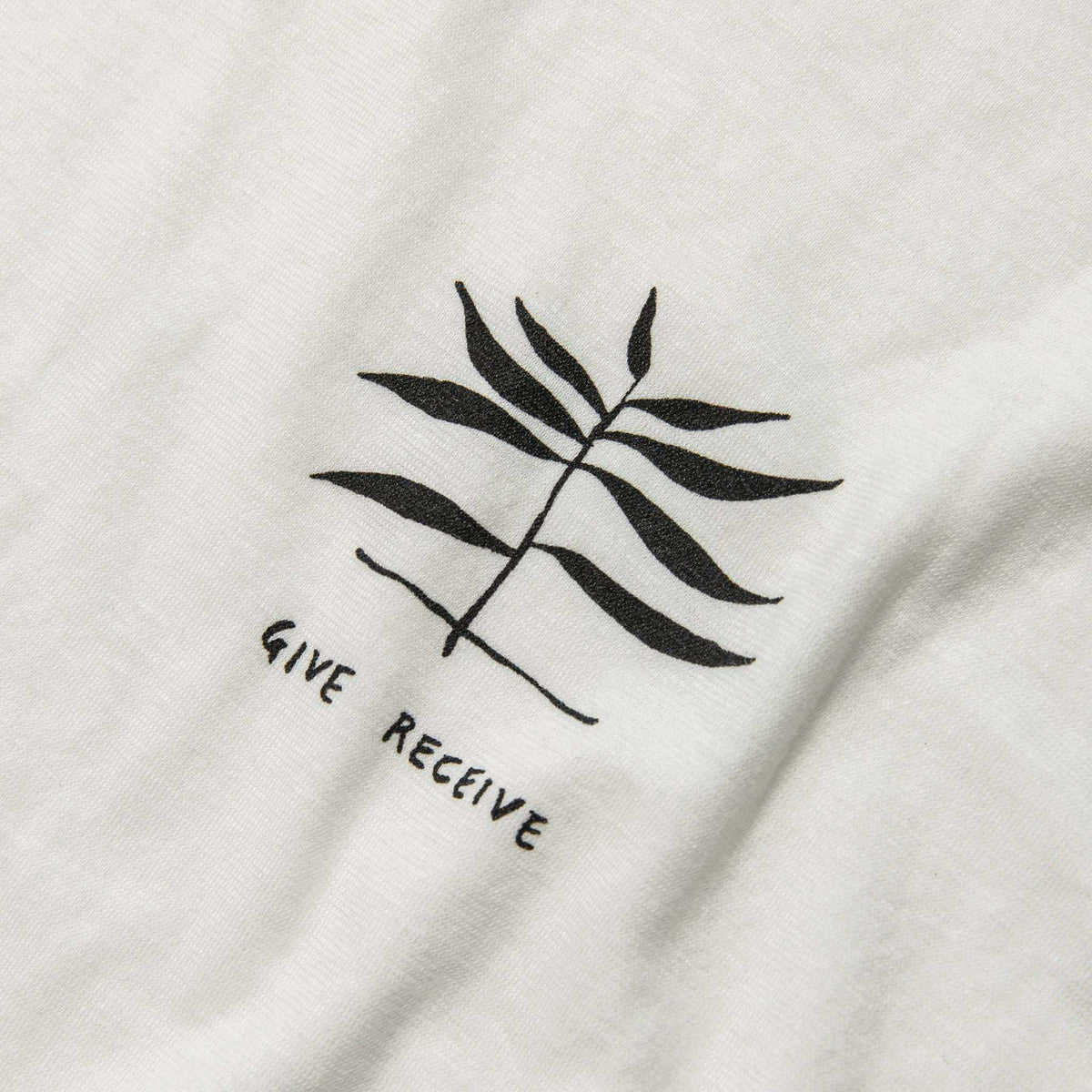 The Cotton Hemp Tee in Natural Give to Get