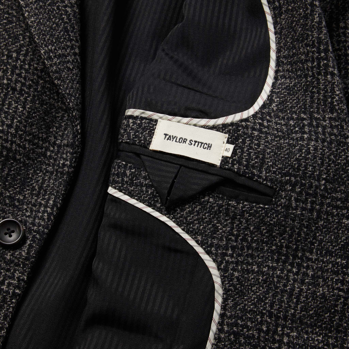 The Sheffield Sportcoat in Coal Slub Check