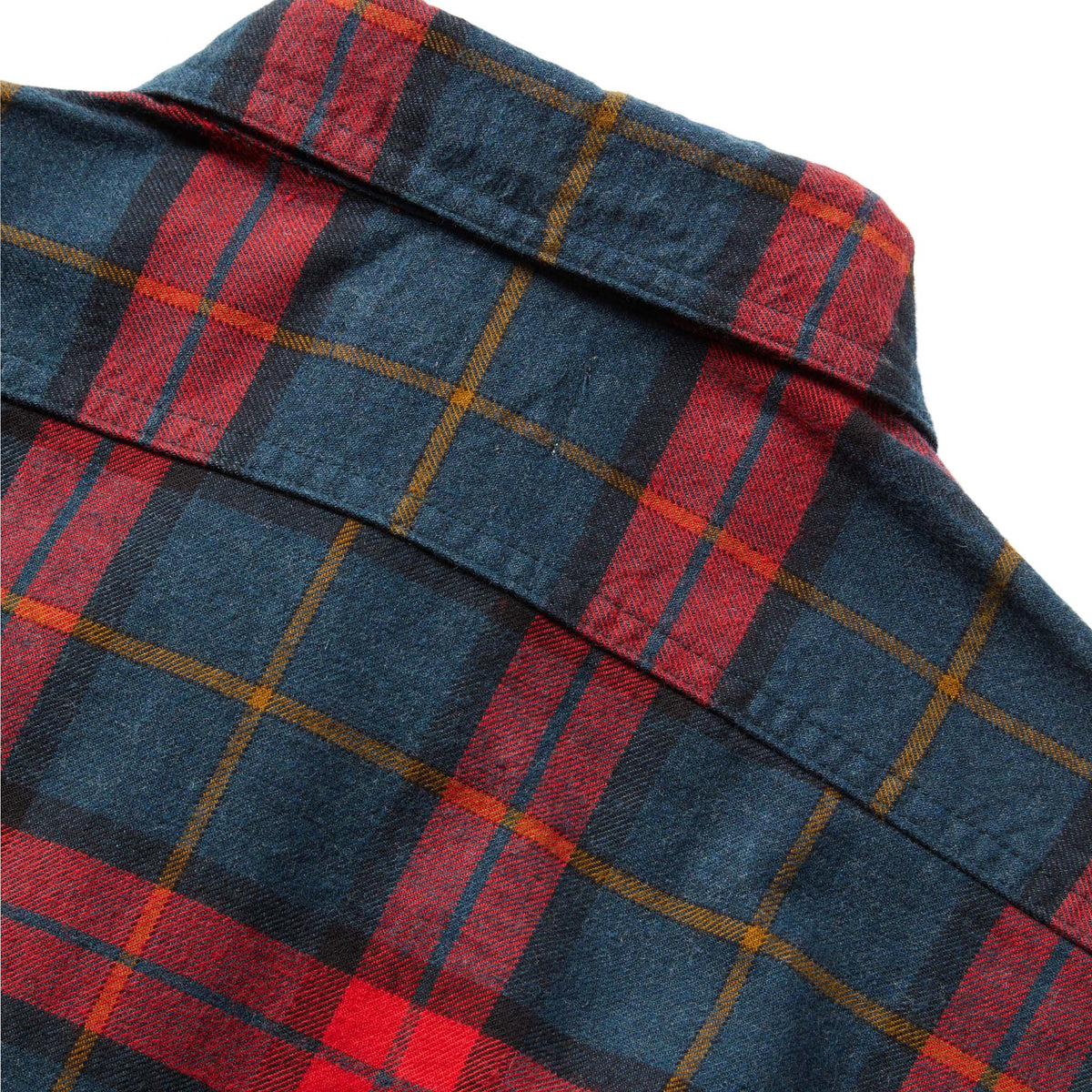 The Utility Shirt in Brushed Red Plaid