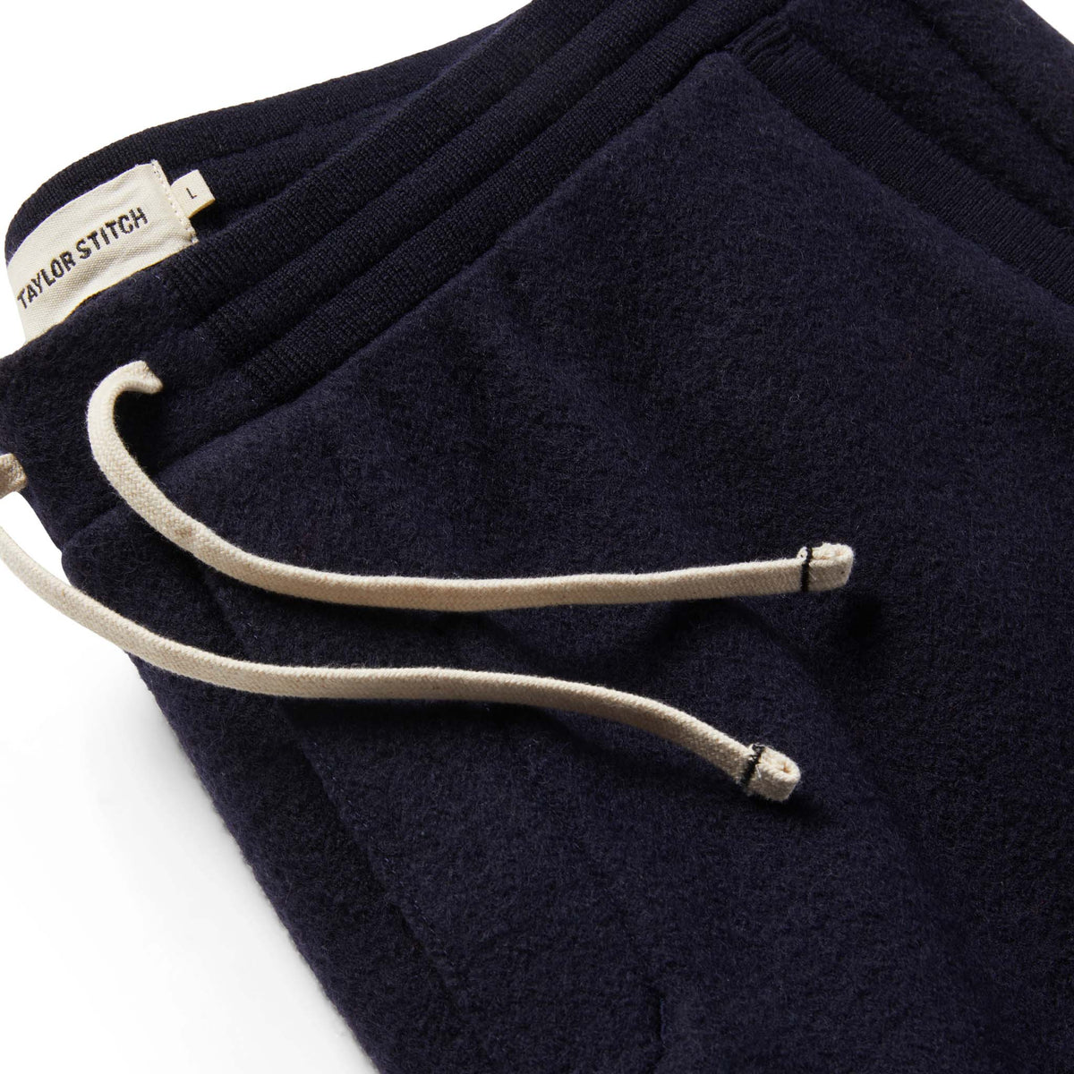 The Weekend Pant in Navy Boiled Wool