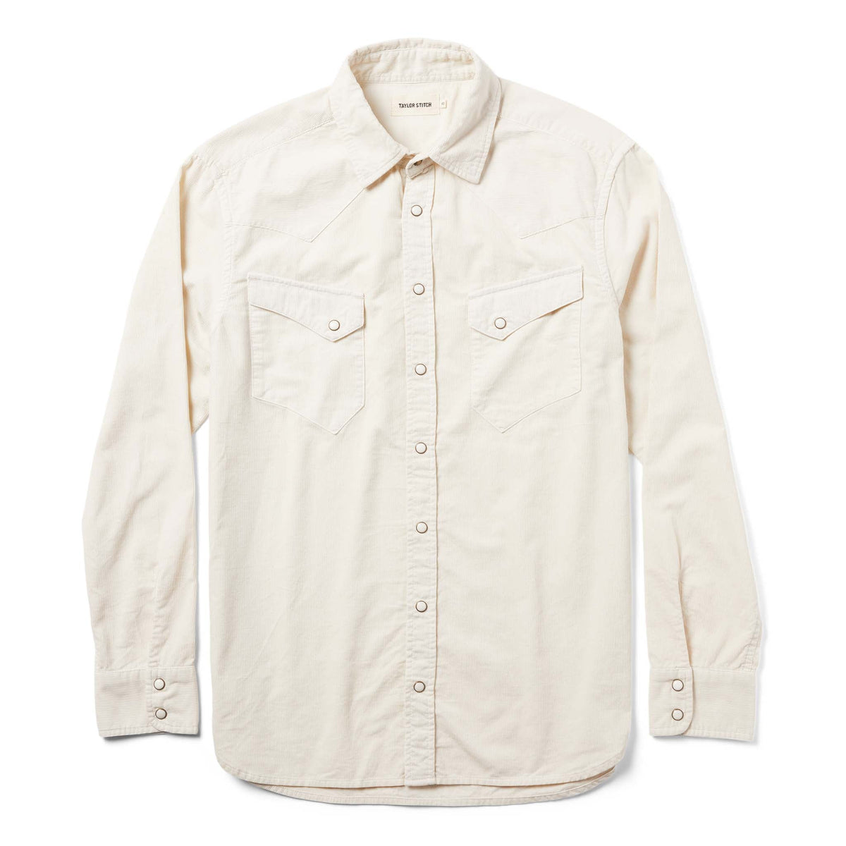 The Western Shirt in Natural Pincord