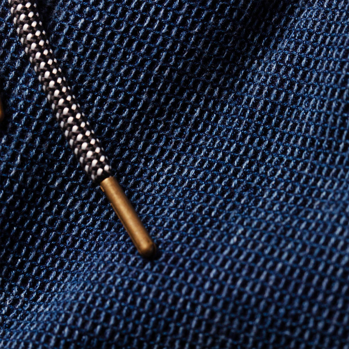 The Apres Pant in Indigo Waffle