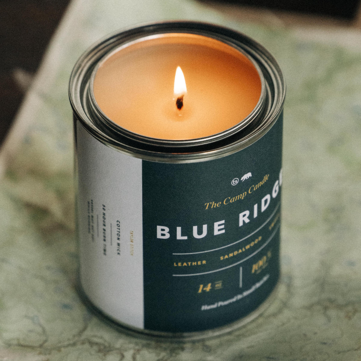 The Camp Candle in Blue Ridge