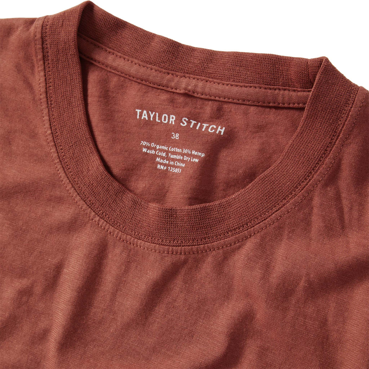 The Cotton Hemp Tee in Engine