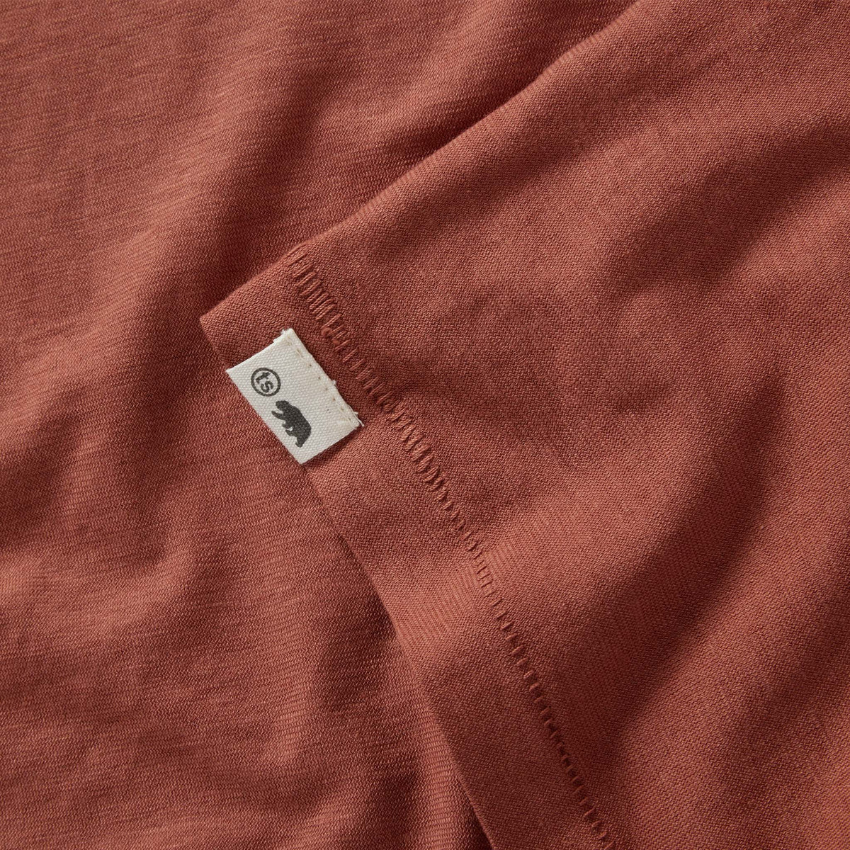 The Cotton Hemp Long Sleeve Tee in Engine