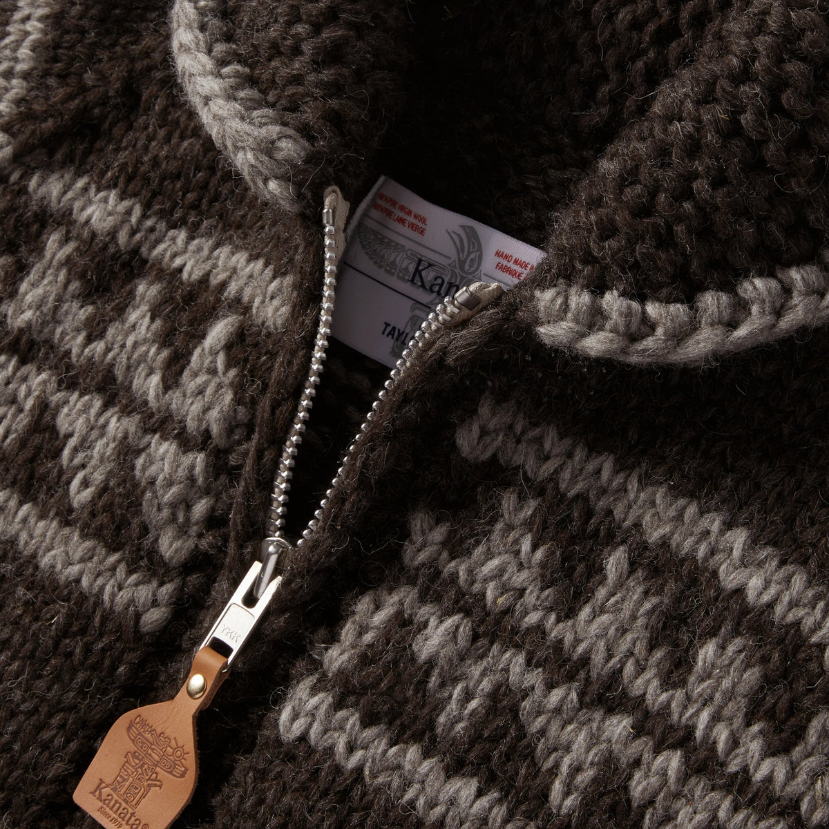 The Seawall Hand-Knit Sweater in Mahogany