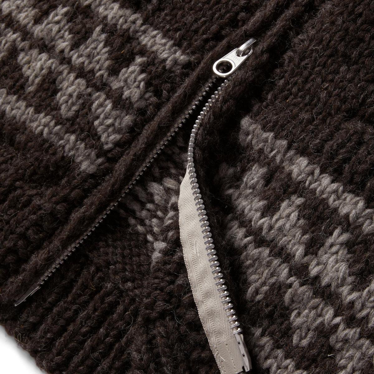 The Seawall Hand-Knit Sweater in Mahogany