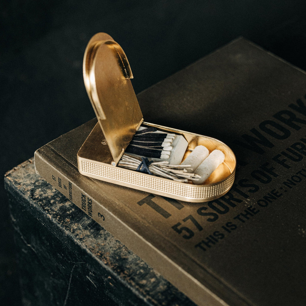 The Tinder Box in Brass