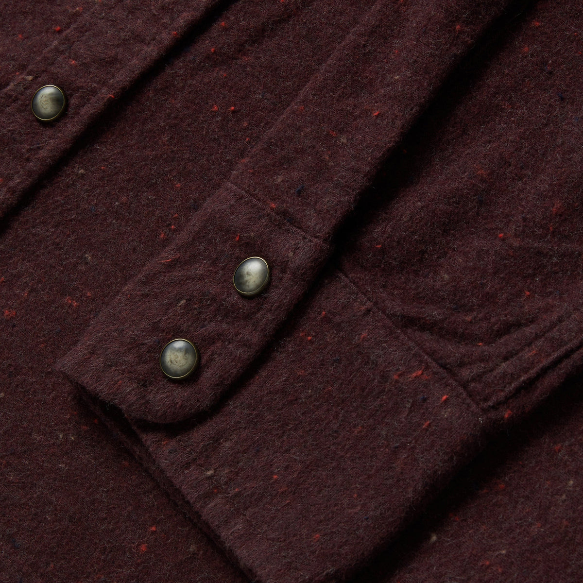 The Western Shirt in Nutmeg Donegal