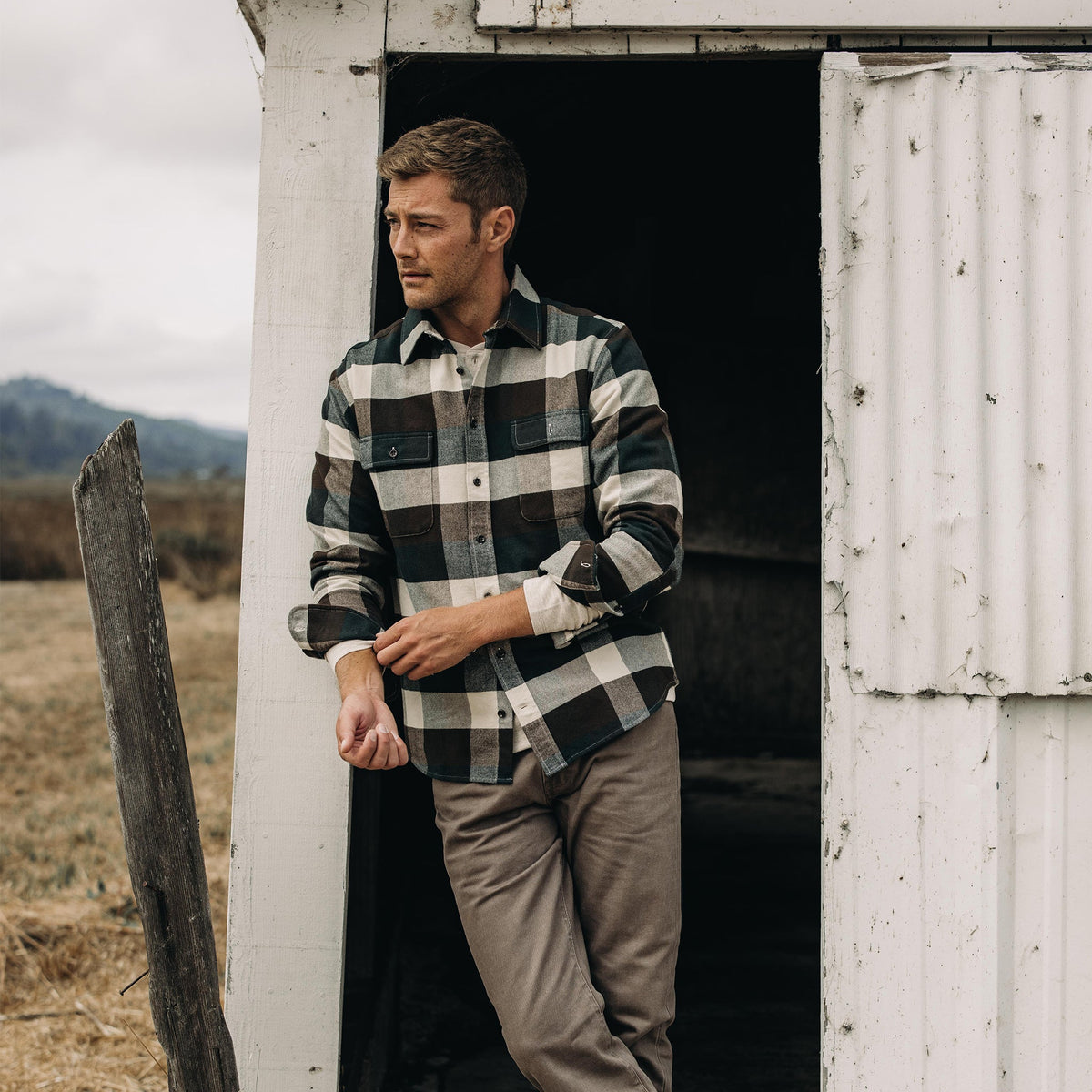 The Yosemite Shirt in Evergreen Check