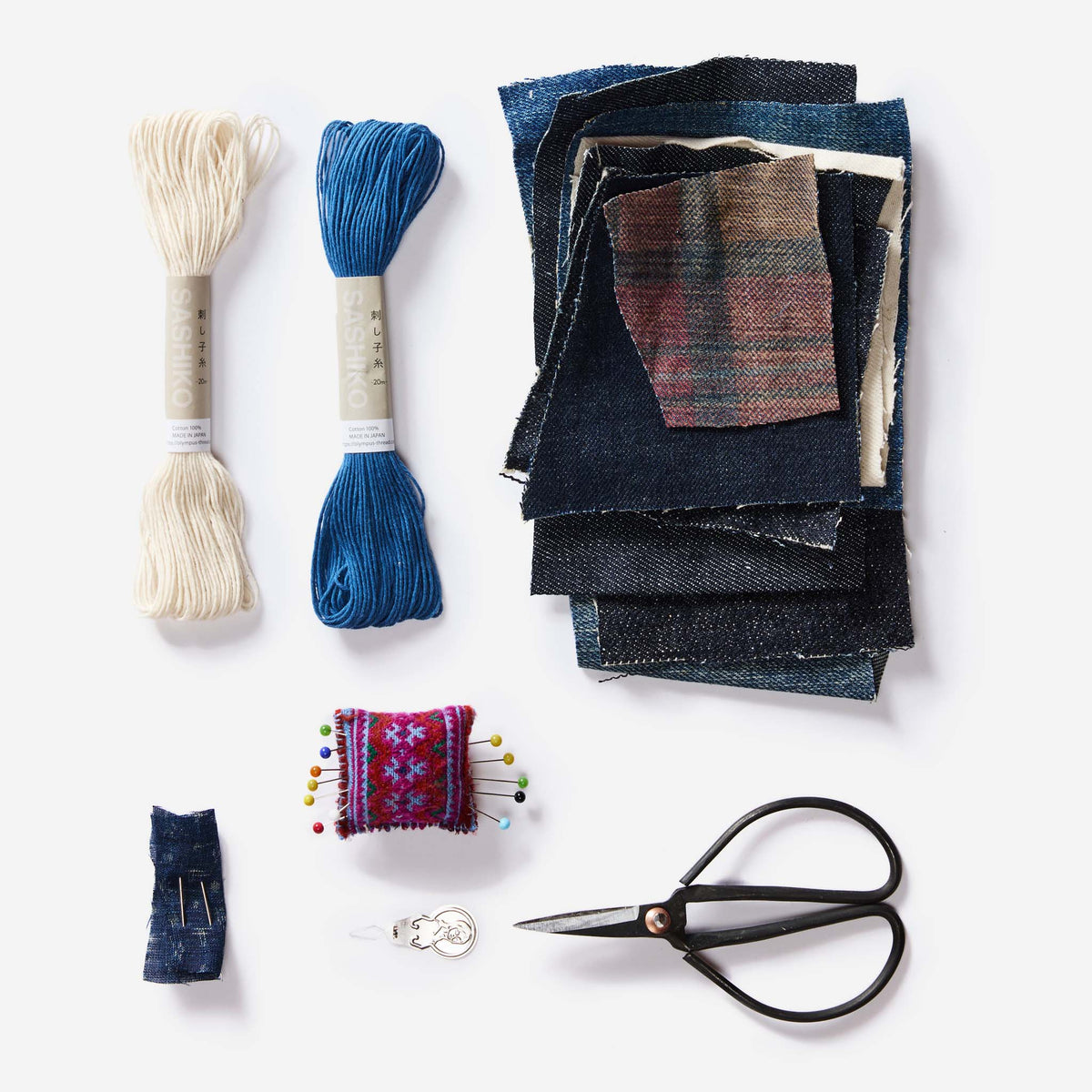 The Sashiko Denim Repair Kit