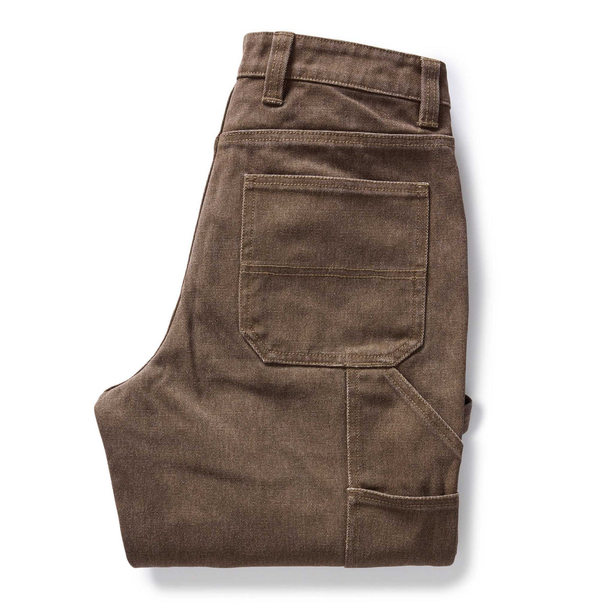 The Workhorse Pant in Aged Penny Chipped Canvas