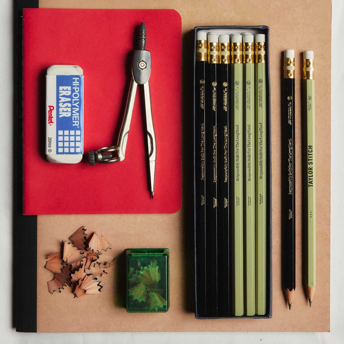 The Cedar Hex Pencil (12-Pack)
