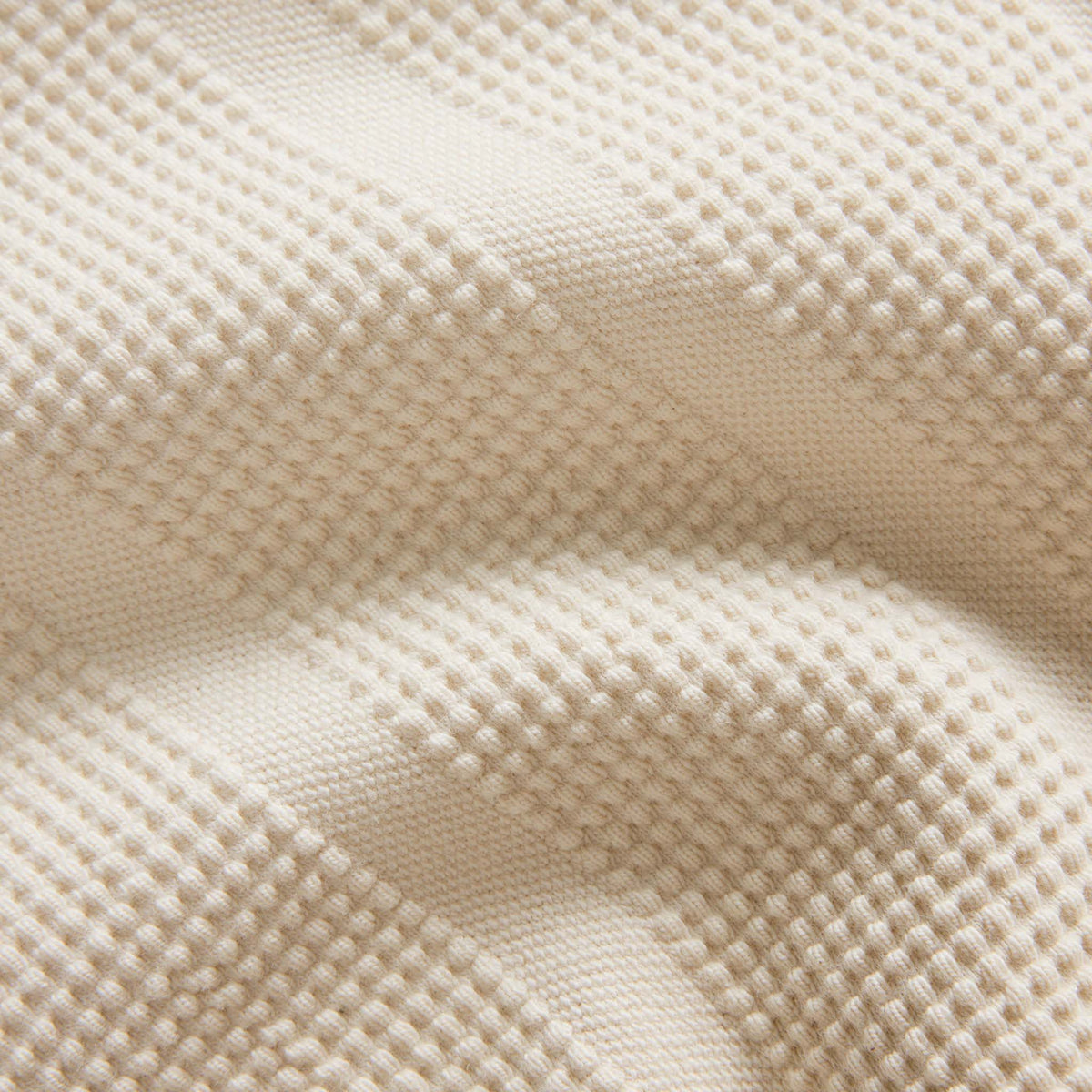 The Morgan Crewneck in Natural Slub Stripe