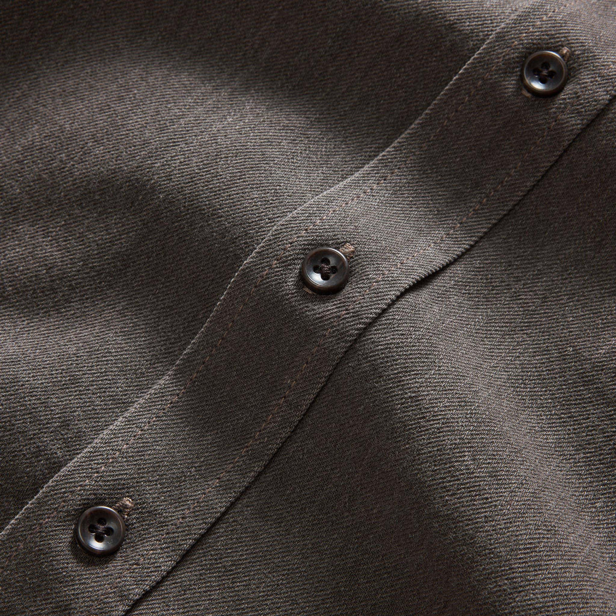 The Utility Shirt in Soil Selvedge Denim